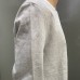 NETERO Men's Sweatshirts Gray Long Sleeve O Neck